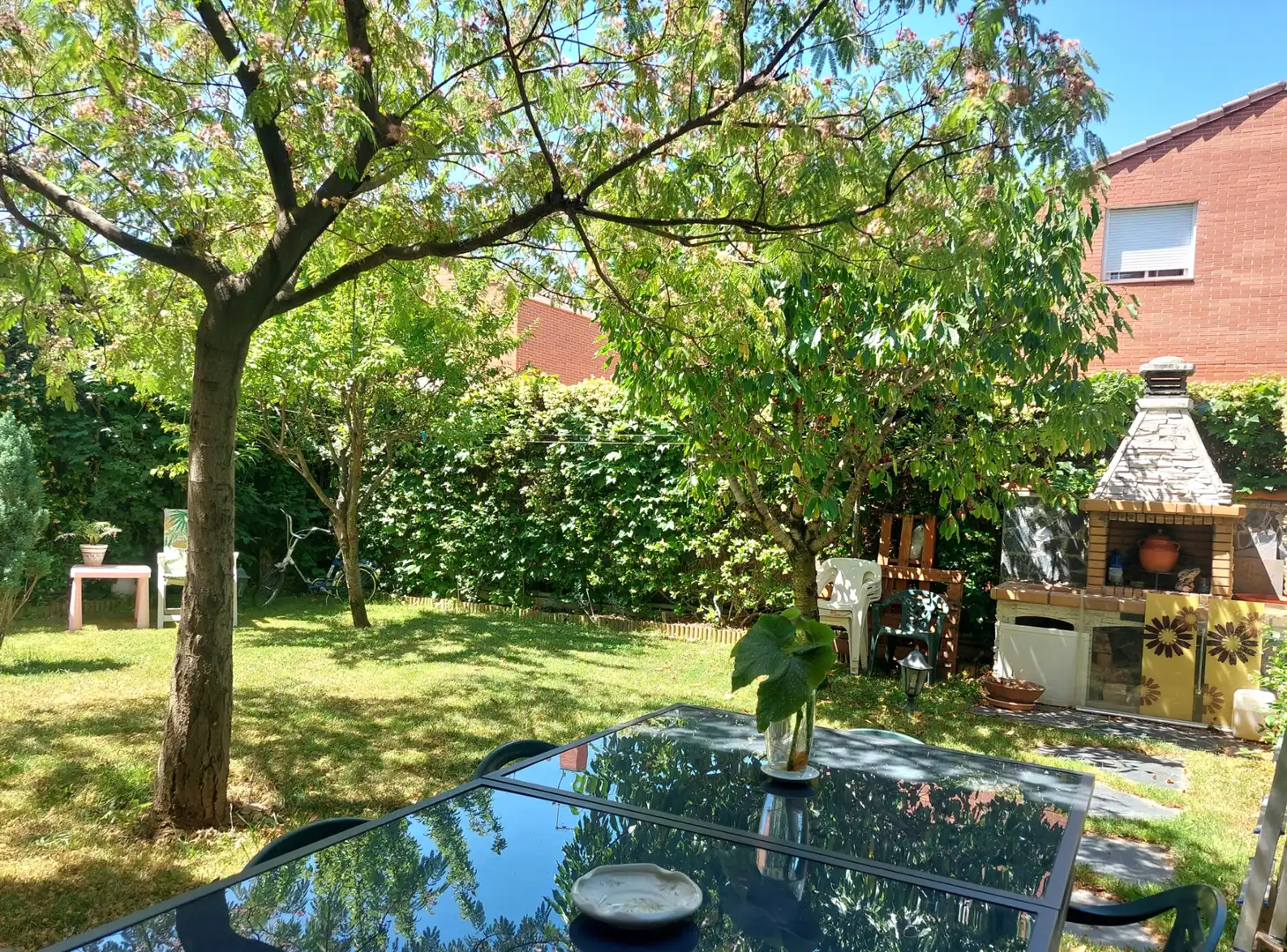Jardín de Casa adosada en venta en Rivas-Vaciamadrid con Aire acondicionado, Calefacción y Jardín privado