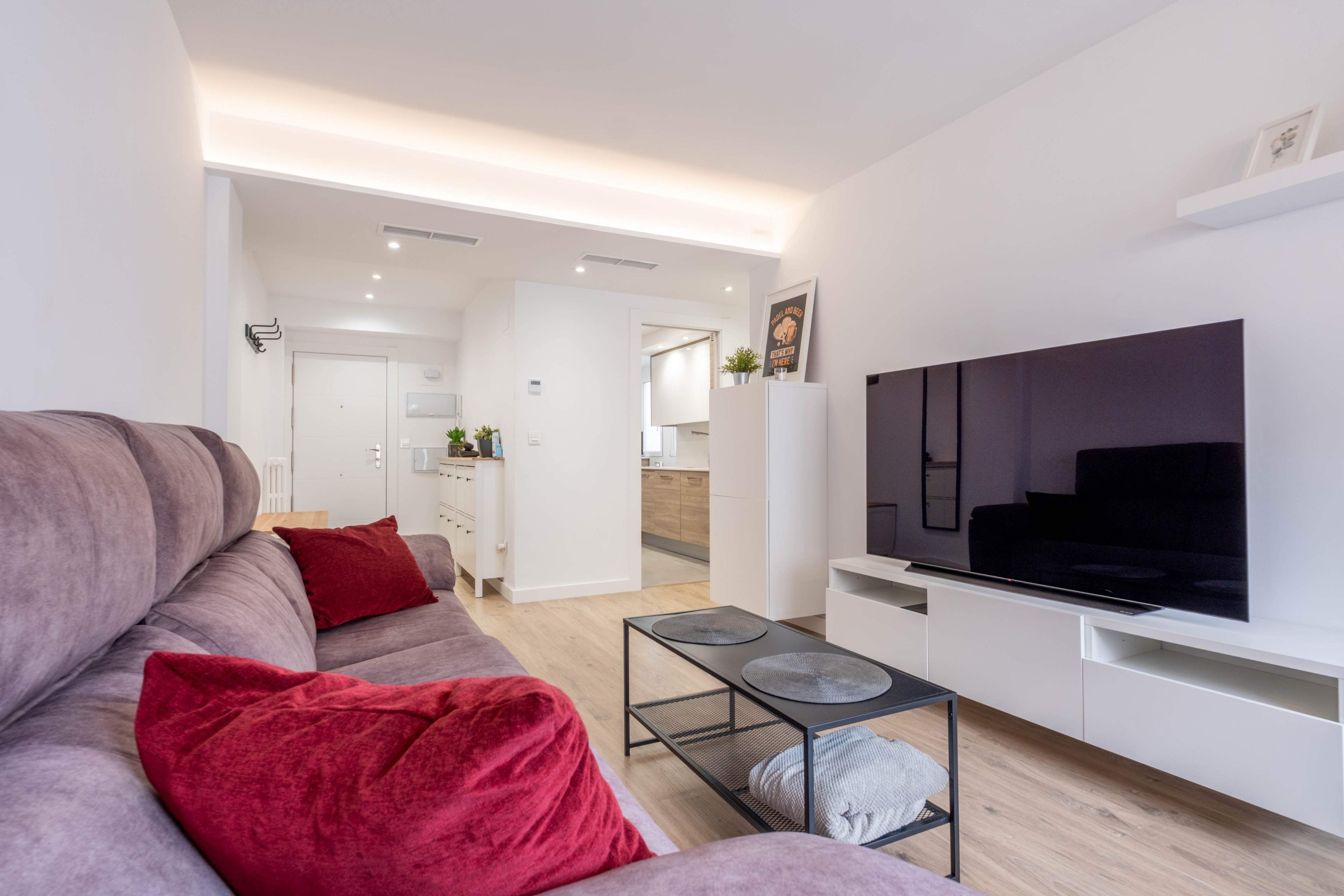 Sala d'estar de Pis en venda en  Zaragoza Capital amb Aire condicionat, Calefacció i Terrassa