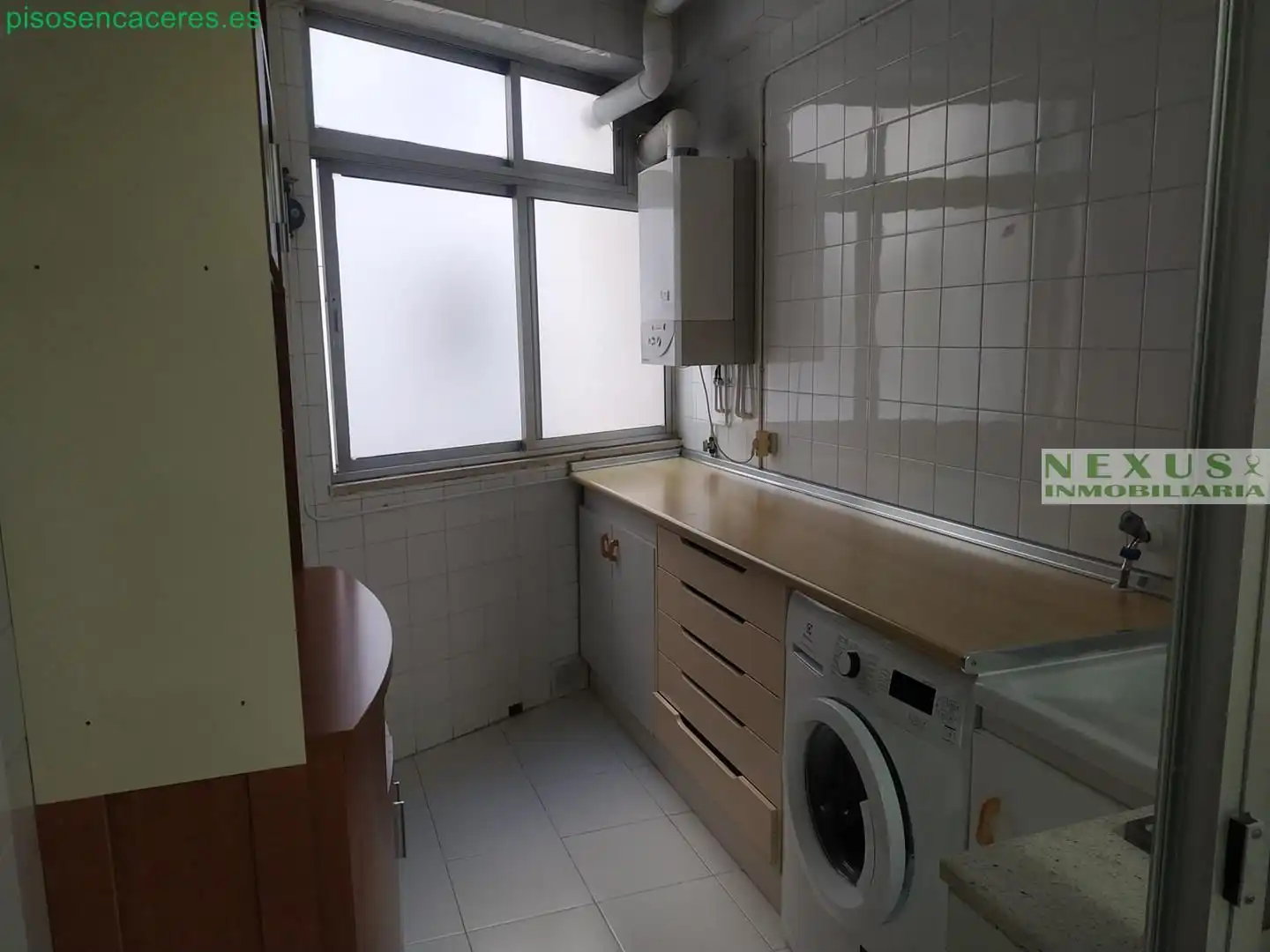 Kitchen of Flat for rent in Cáceres  with Air Conditioner and Heating