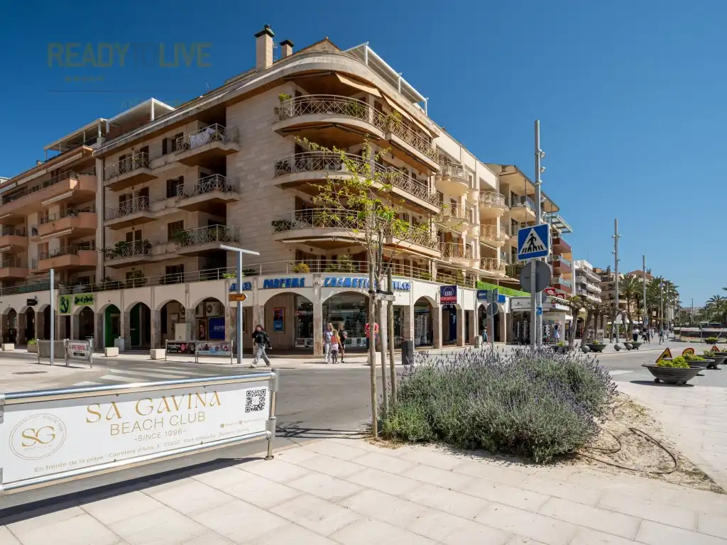 Vista exterior de Dúplex en venta en Alcúdia con Aire acondicionado, Terraza y Amueblado