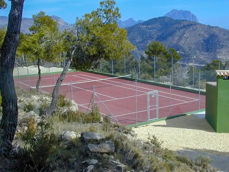 Jardín de Finca rústica en venta en Relleu con Aire acondicionado, Jardín privado y Terraza