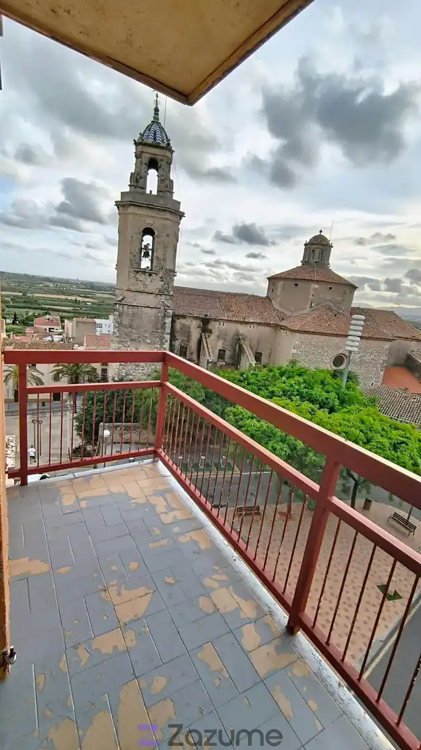 Terrasse von Wohnung zur Miete in Constantí mit Klimaanlage, Parkett und Möbliert