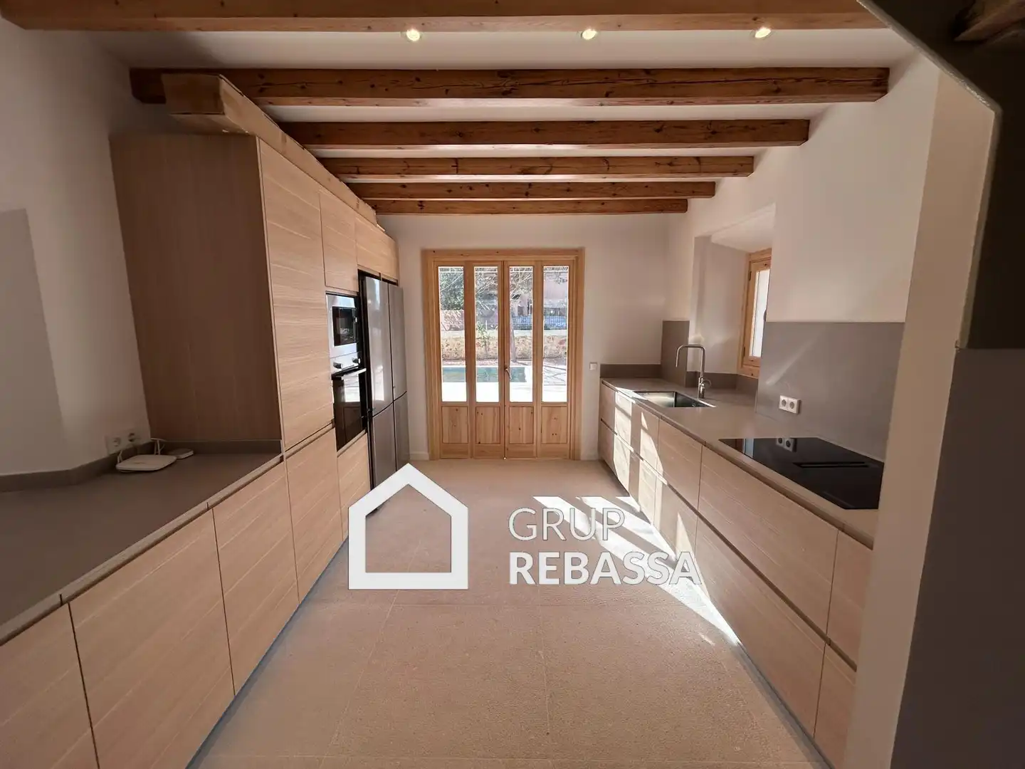 Cuina de Casa o xalet en venda en Marratxí amb Aire condicionat, Jardí privat i Terrassa
