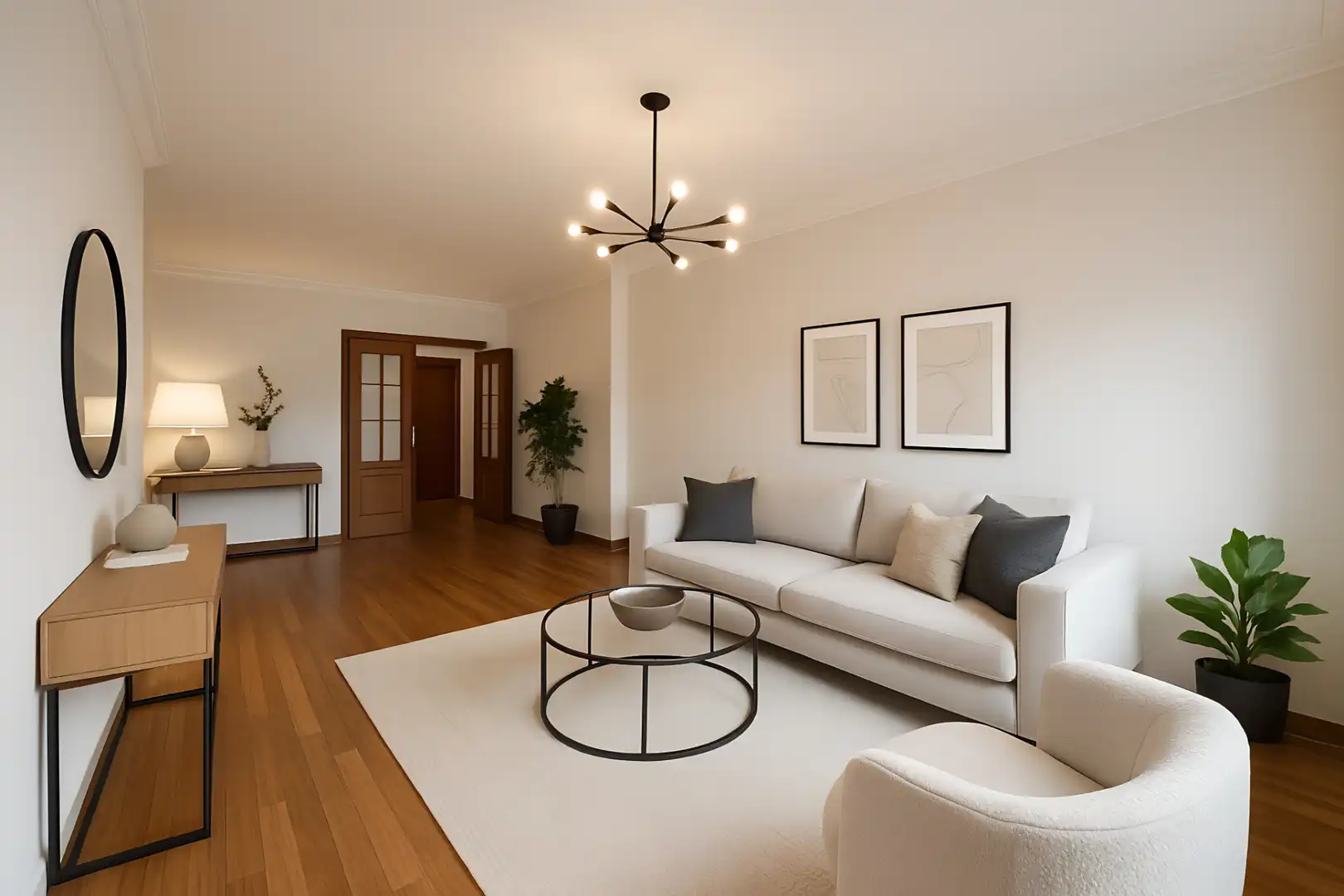 Sala d'estar de Pis en venda en Leioa amb Calefacció, Parquet i Terrassa