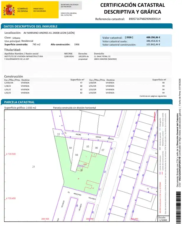 Terreny residencial en venda a Avenida de Mariano Andrés 41, imagen 4