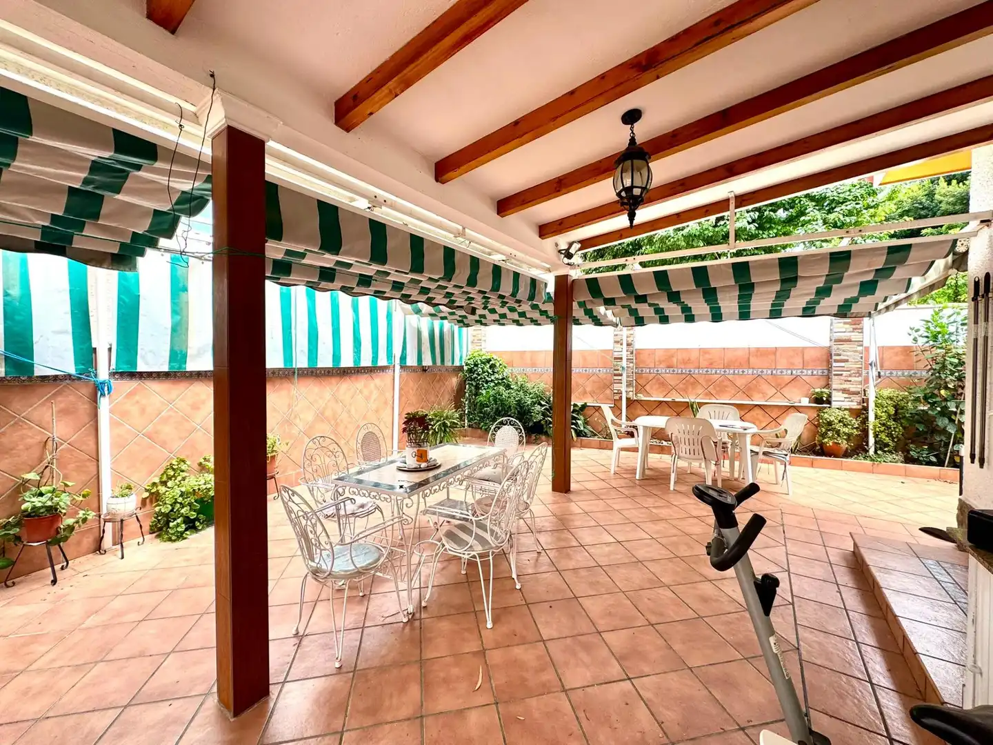 Terraza de Casa o chalet en venta en Málaga con Aire acondicionado, Jardín privado y Terraza
