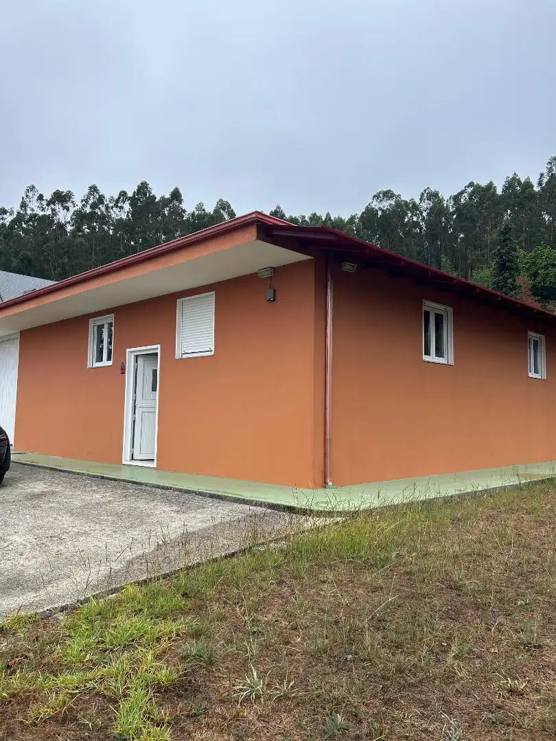 Exterior view of Houses for sale in Santiago de Compostela   with Furnished
