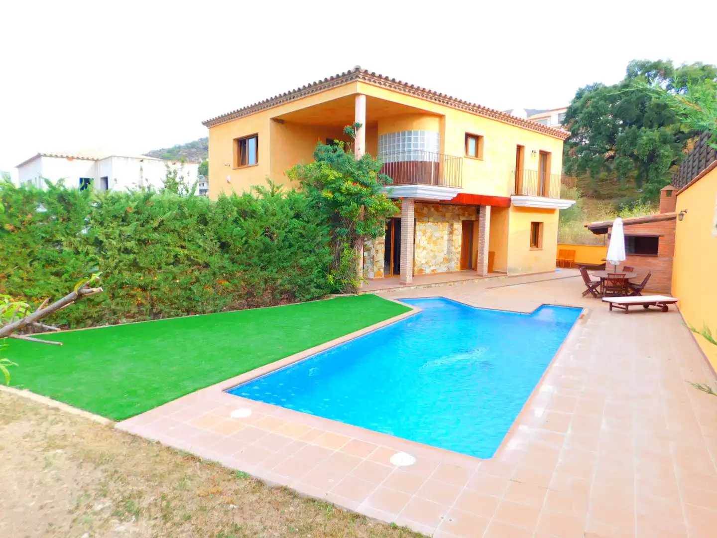 Piscina de Casa o chalet en venta en Palau-saverdera con Aire acondicionado, Jardín privado y Terraza