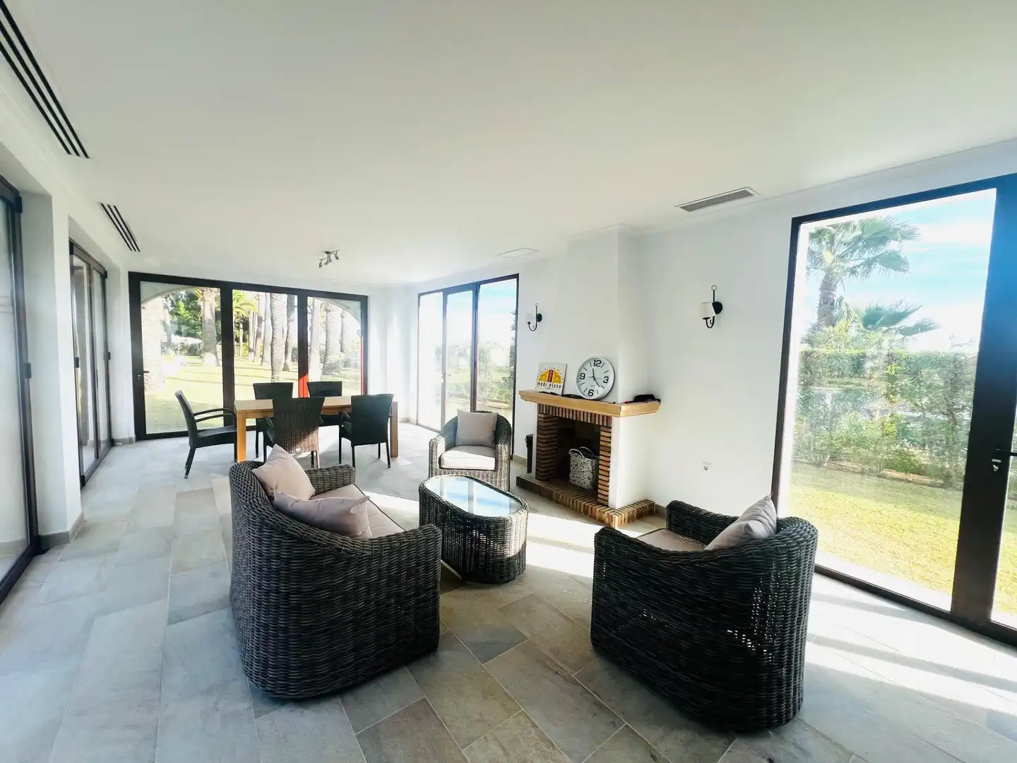 Living room of Houses for sale in Jávea / Xàbia  with Private garden, Terrace and Swimming Pool