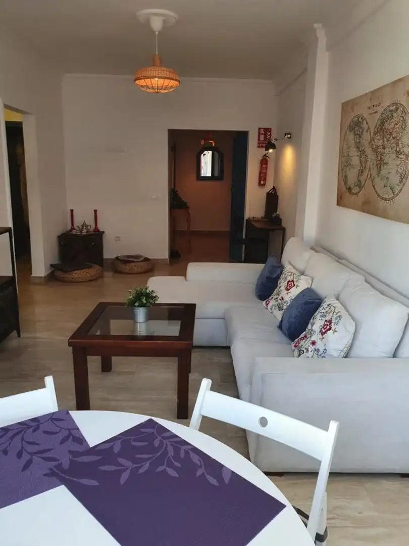 Living room of Apartments for sale in Marbella  with Air Conditioner, Terrace and Swimming Pool