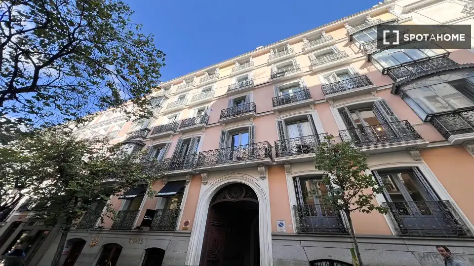 Exterior view of Apartments for share in Madrid  with Air Conditioner, Terrace and Furnished