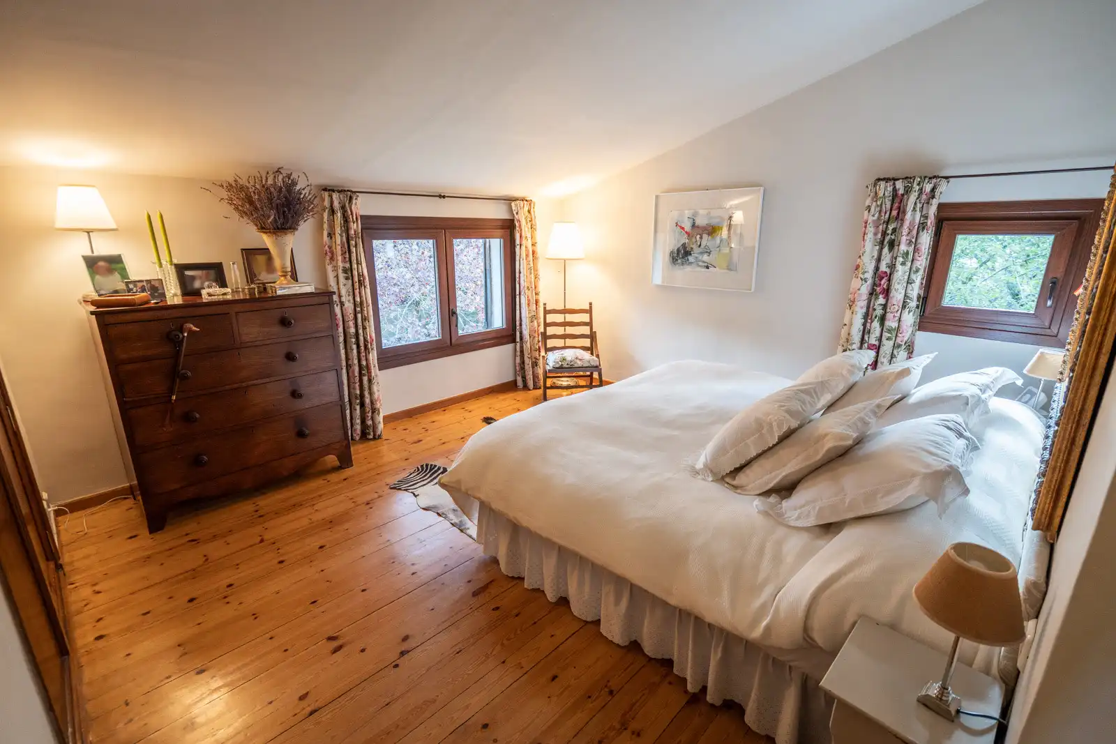 Bedroom of Houses for sale in El Espinar  with Heating, Private garden and Terrace