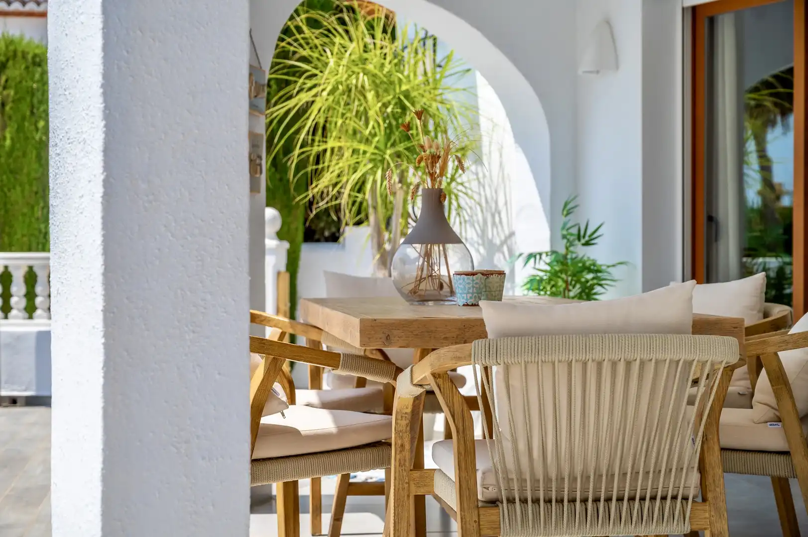 Terrasse von Haus oder Chalet zum Verkauf in Moraira