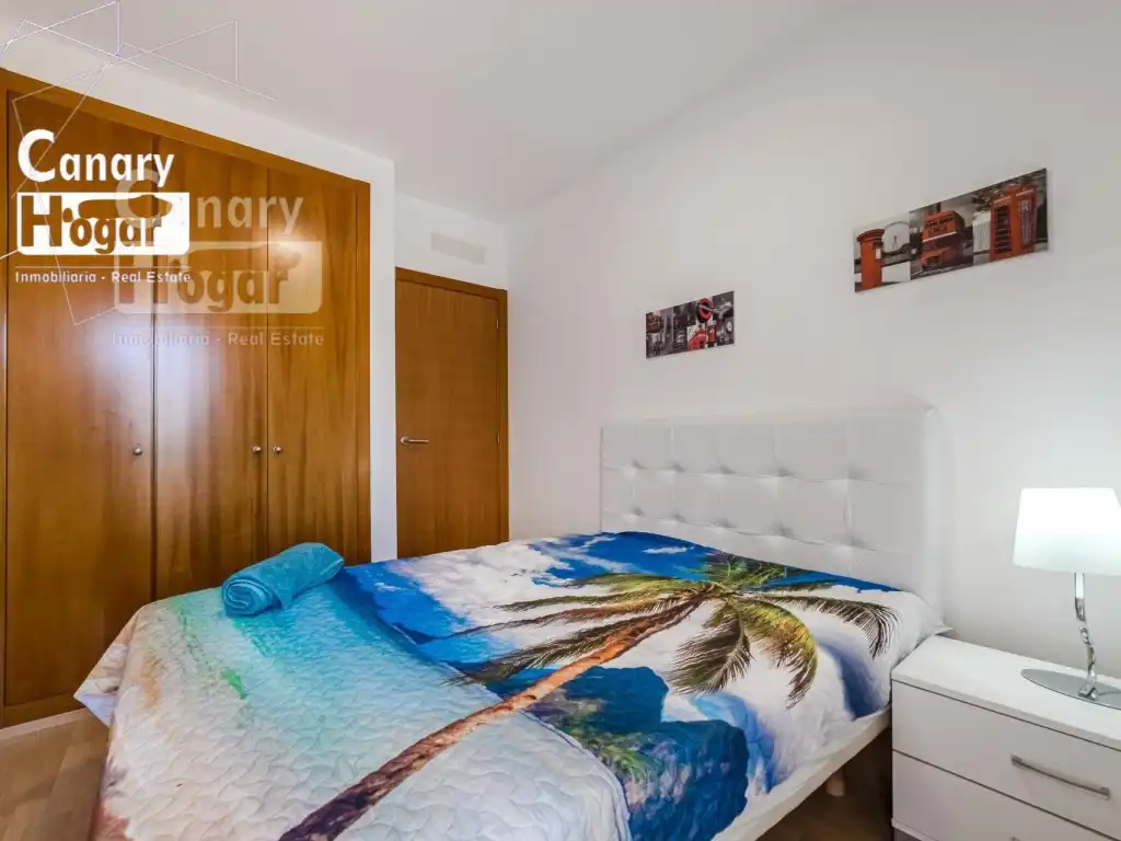 Dormitori de Casa o xalet de lloguer en Adeje amb Calefacció, Balcó i Piscina comunitària