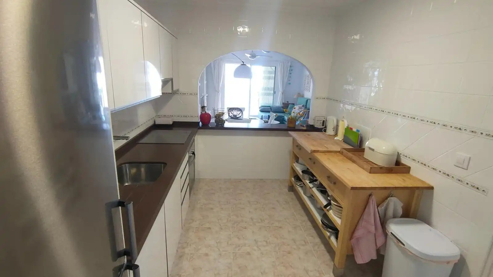 Cocina de Planta baja en venta en Pulpí con Aire acondicionado, Jardín privado y Terraza