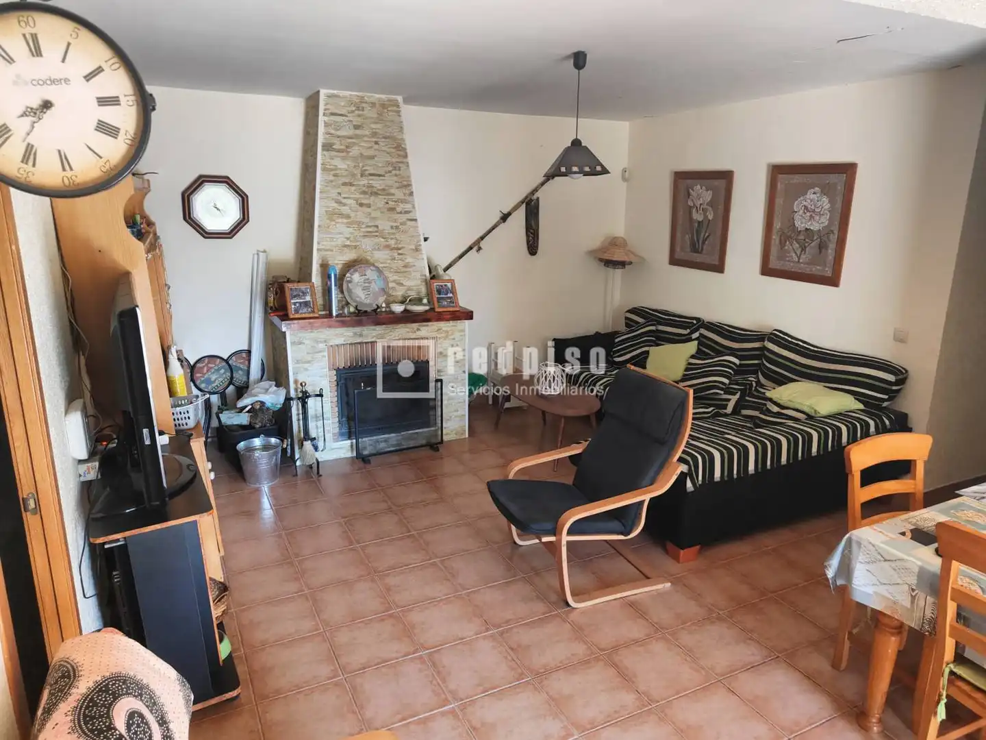Sala de estar de Casa o chalet en venta en Renera con Calefacción y Amueblado
