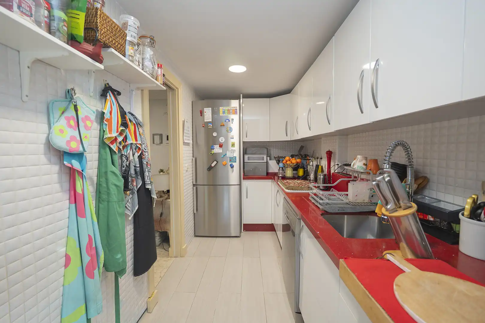 Cocina de Casa adosada en venta en Benalmádena con Terraza, Piscina y Internet