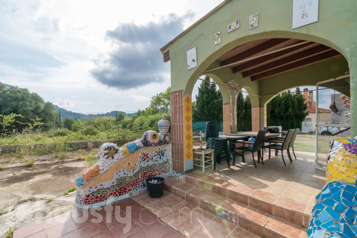 Terrace of House or chalet to rent in Barx  with Private garden, Parquet flooring and Terrace
