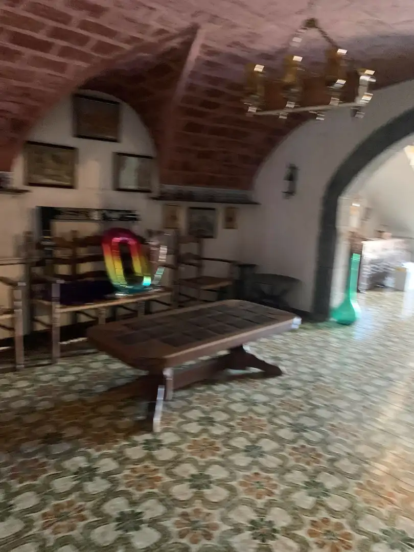 Menjador de Casa o xalet en venda en Girona amb Jardí privat, Parquet i Terrassa