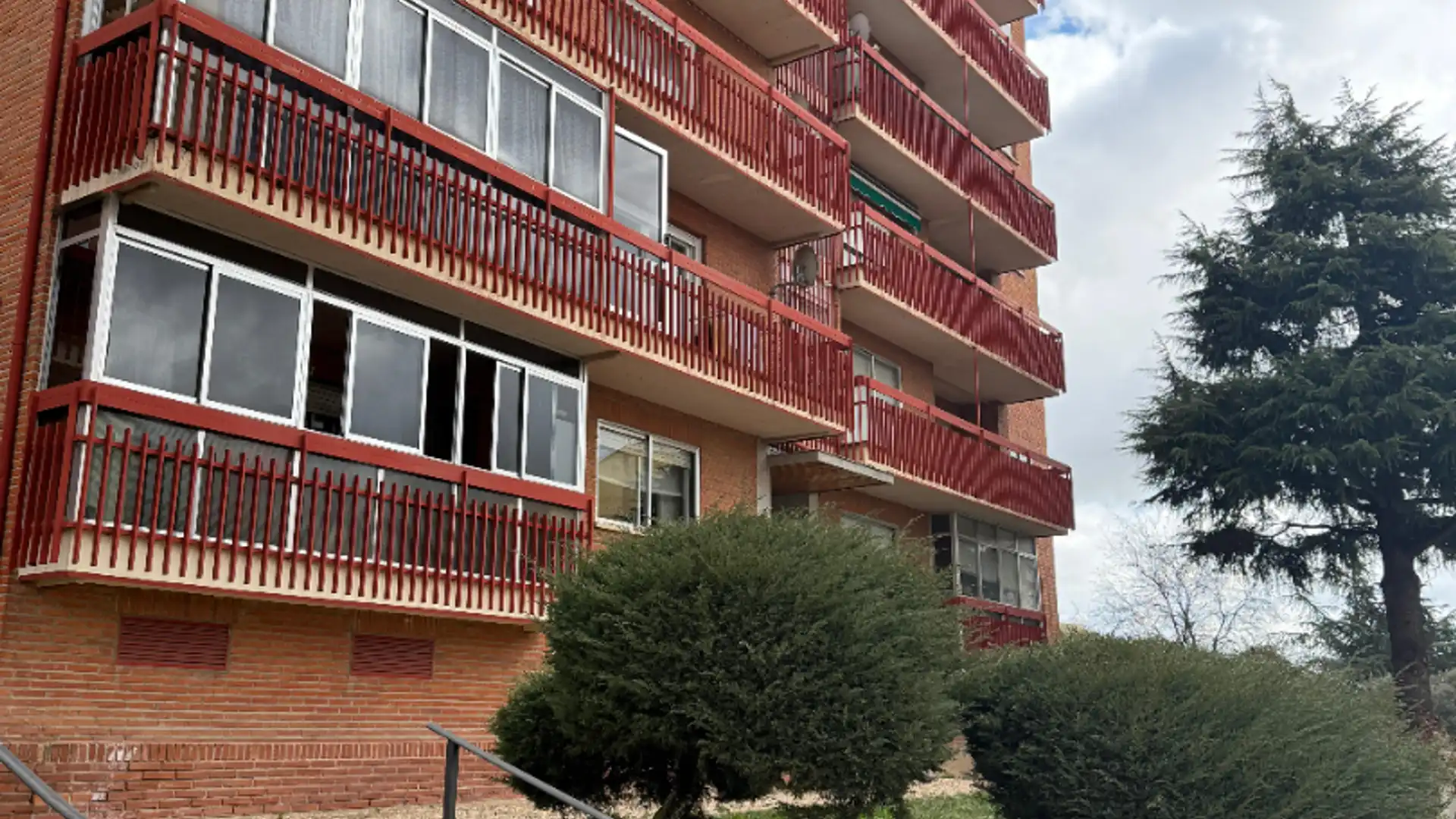 Exterior view of Flat for sale in Ávila Capital  with Heating, Terrace and Storage room