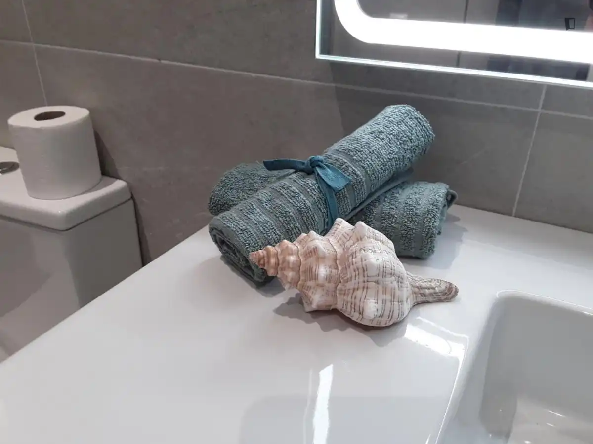 Bany de Casa o xalet de lloguer en Mijas amb Moblat, Forn i Es permeten mascotes