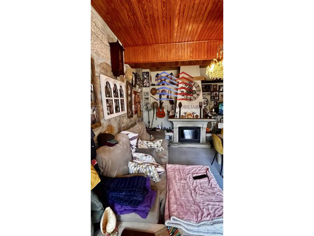 Sala de estar de Casa o chalet en venta en Baños de Molgas con Aire acondicionado, Calefacción y Jardín privado