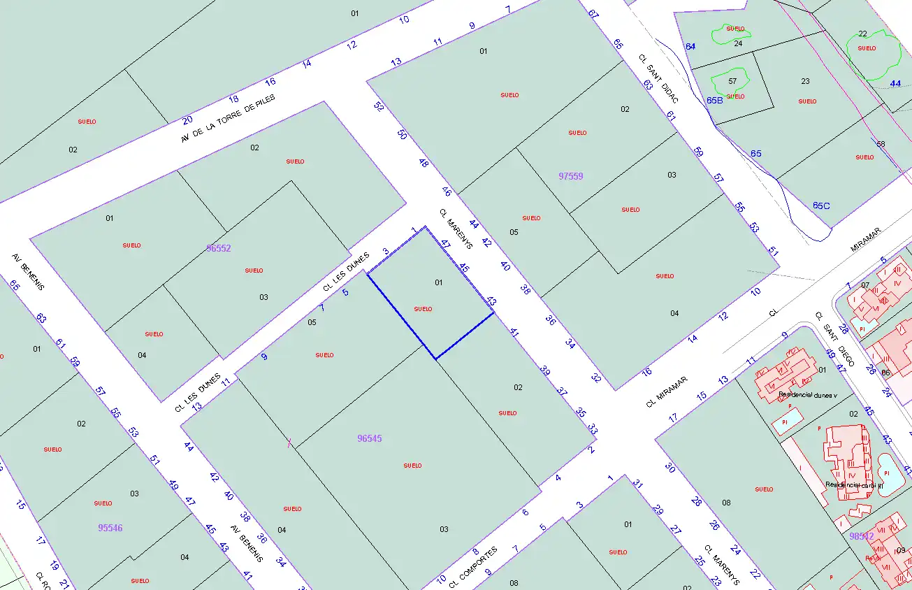 Terreno residencial en venta en MARENYS