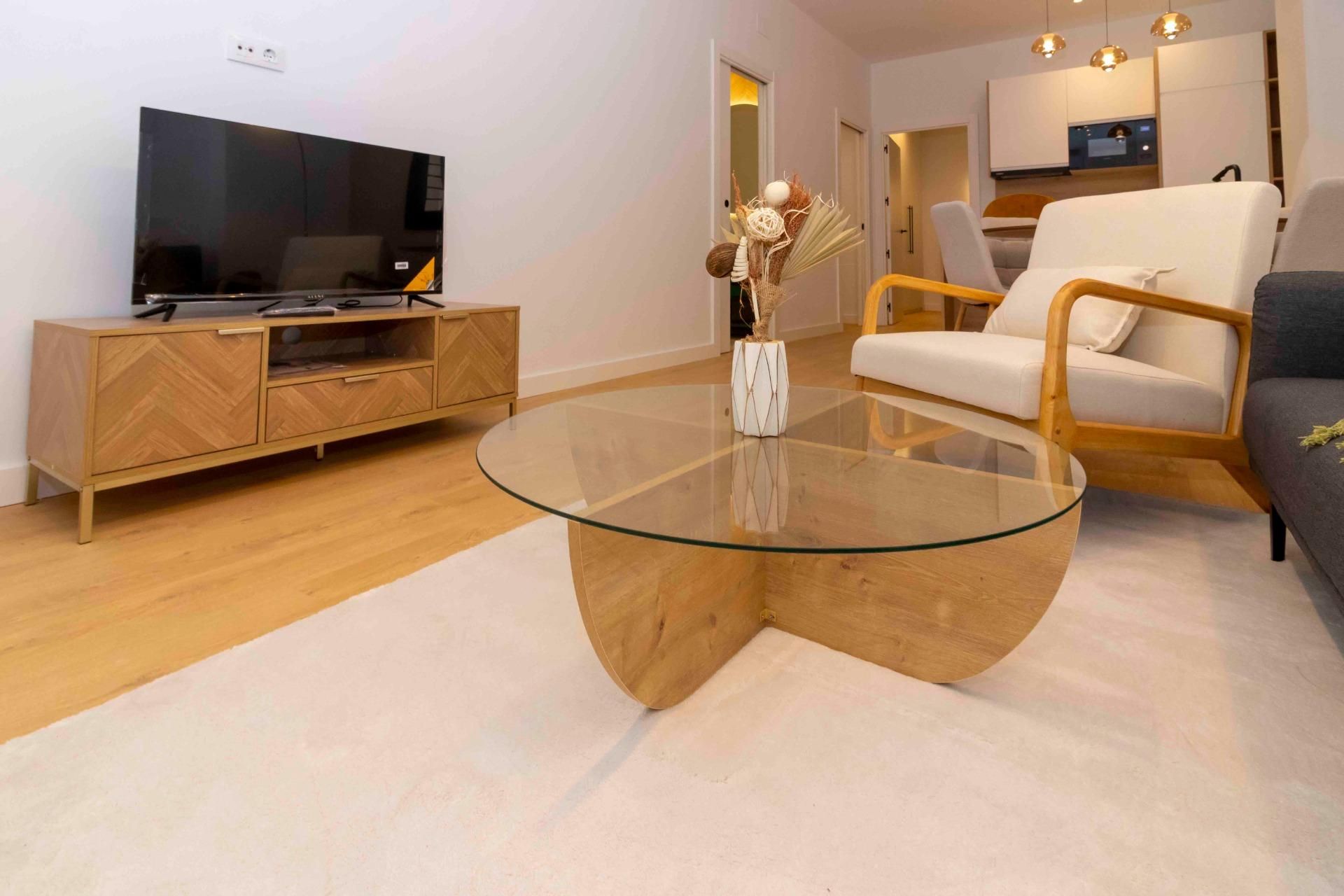 Living room of Apartment for sale in Badajoz Capital  with Air Conditioner