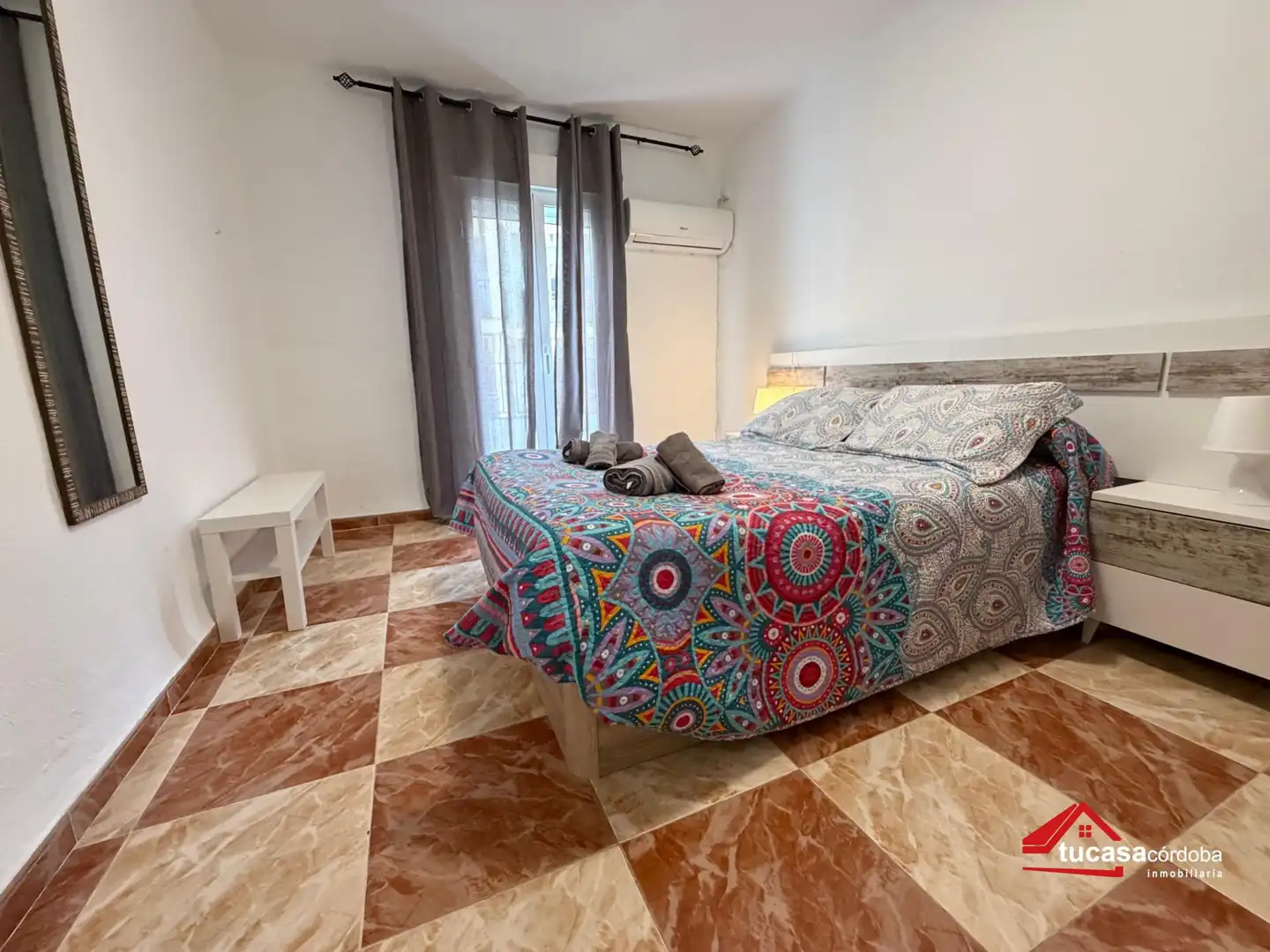Bedroom of Flat for sale in Córdoba  with Air Conditioner and Heating
