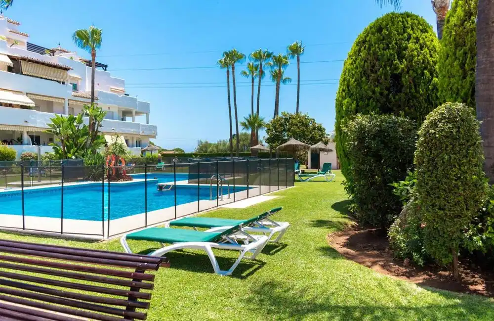 Piscina de Dúplex de lloguer en Marbella amb Aire condicionat, Terrassa i Piscina