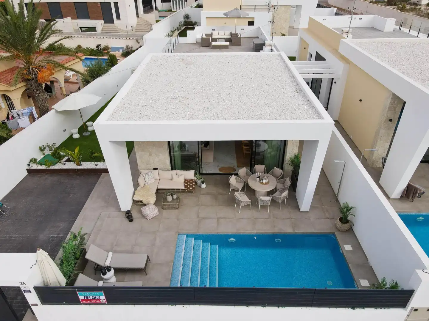 Terrassa de Casa o xalet en venda en Torrevieja amb Aire condicionat, Calefacció i Jardí privat