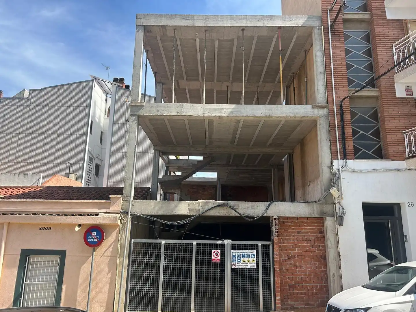 Vista exterior de Casa o xalet en venda en Granollers