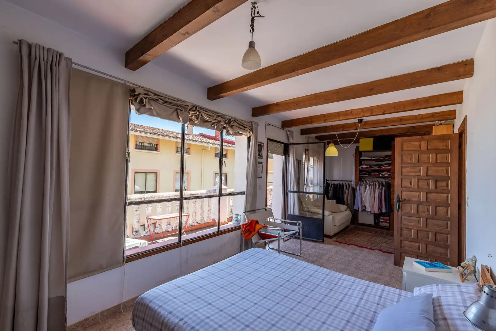 Bedroom of Houses for sale in Talaveruela de la Vera  with Private garden, Terrace and Storage room