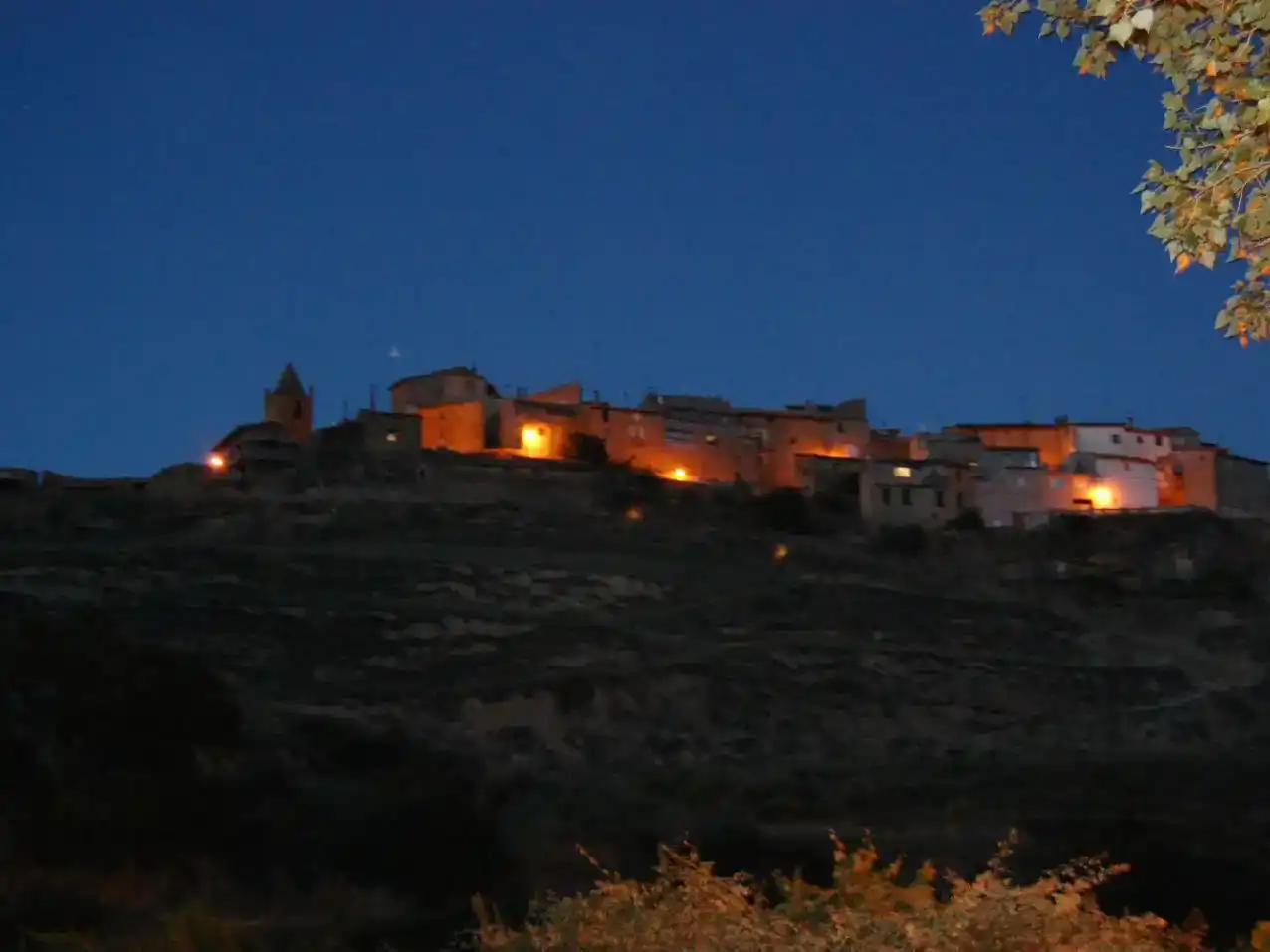 Exterior view of Flat for sale in El Frago  with Air Conditioner, Parquet flooring and Furnished