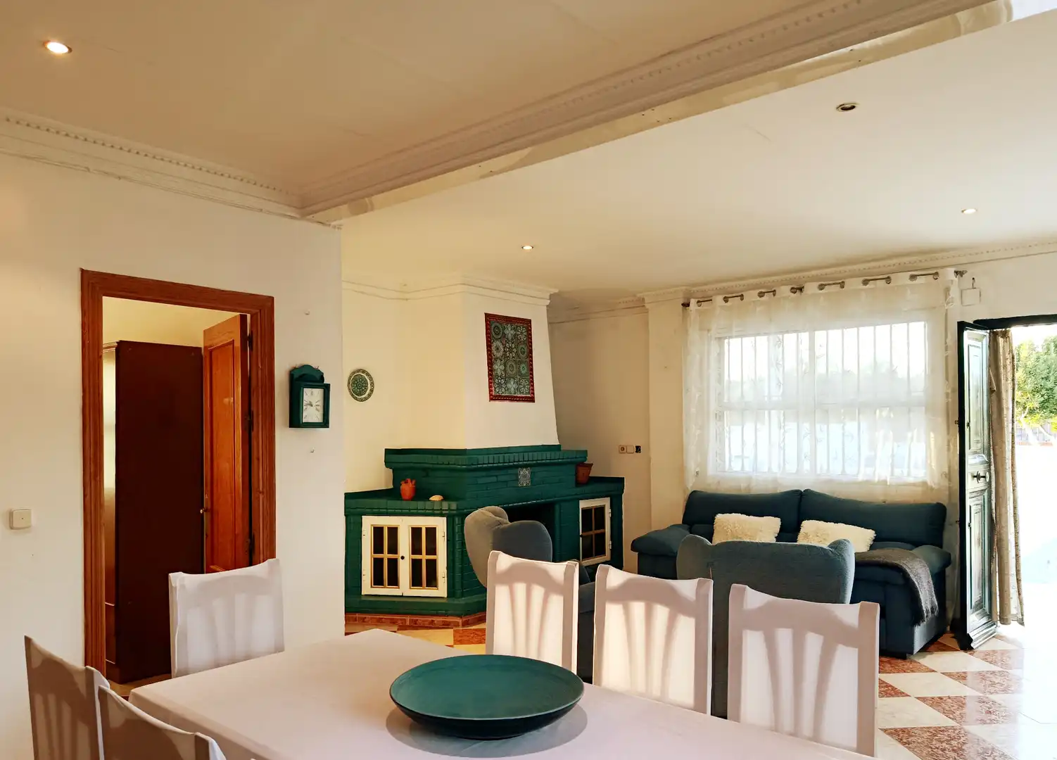Esszimmer von Country house zum Verkauf in Hinojos mit Privatgarten, Terrasse und Schwimmbad
