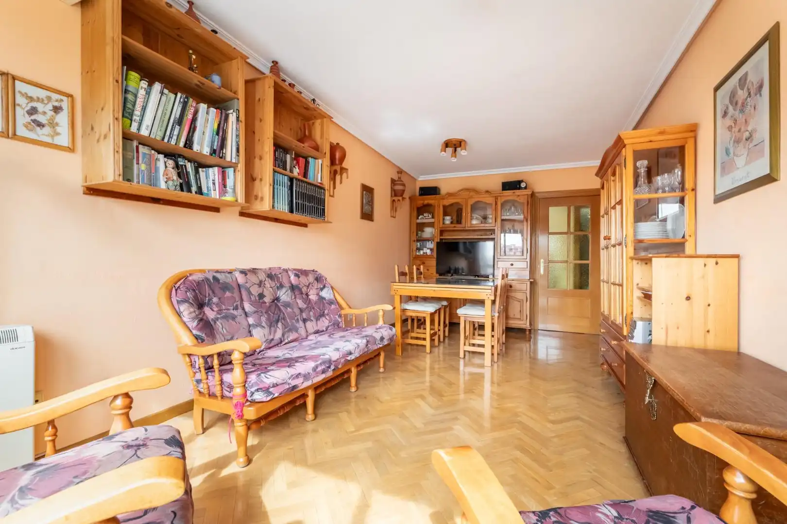 Sala de estar de Piso en venta en Colmenar Viejo con Aire acondicionado, Calefacción y Parquet