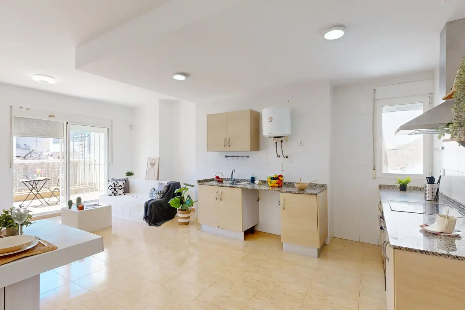 Cocina de Ático en venta en Cartagena con Terraza