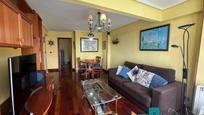 Living room of Flat for sale in Laredo  with Heating, Parquet flooring and Furnished