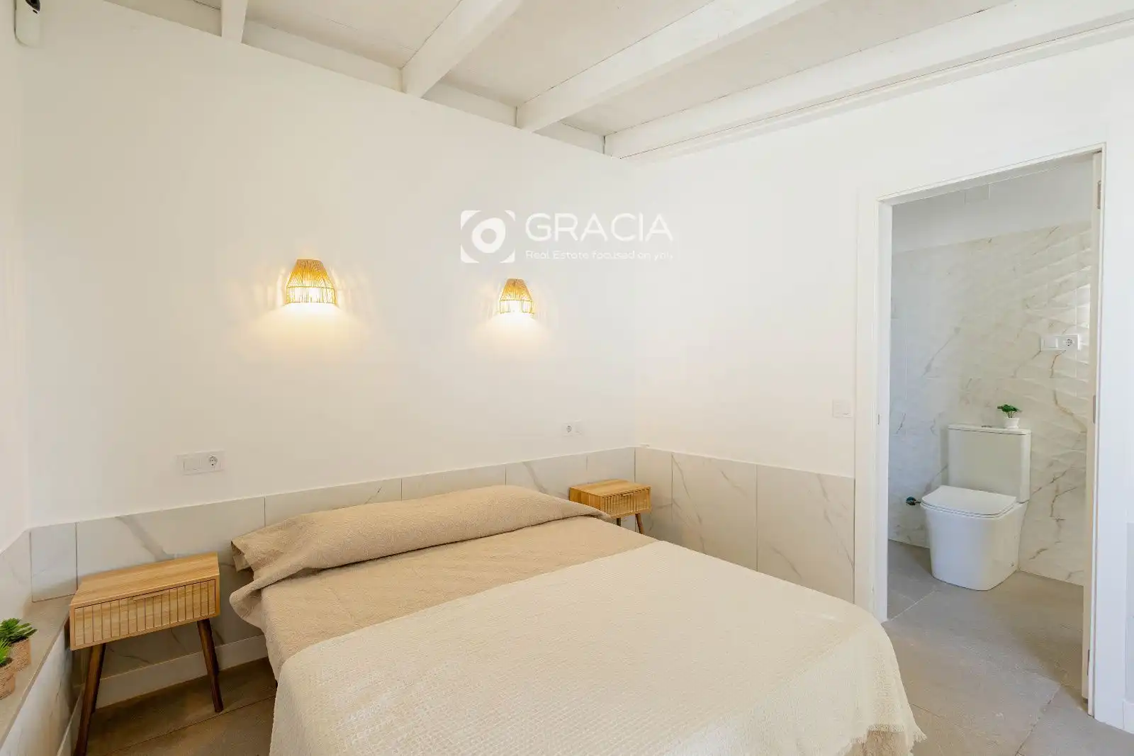 Dormitori de Casa adosada en venda en Adeje amb Jardí privat, Terrassa i Traster