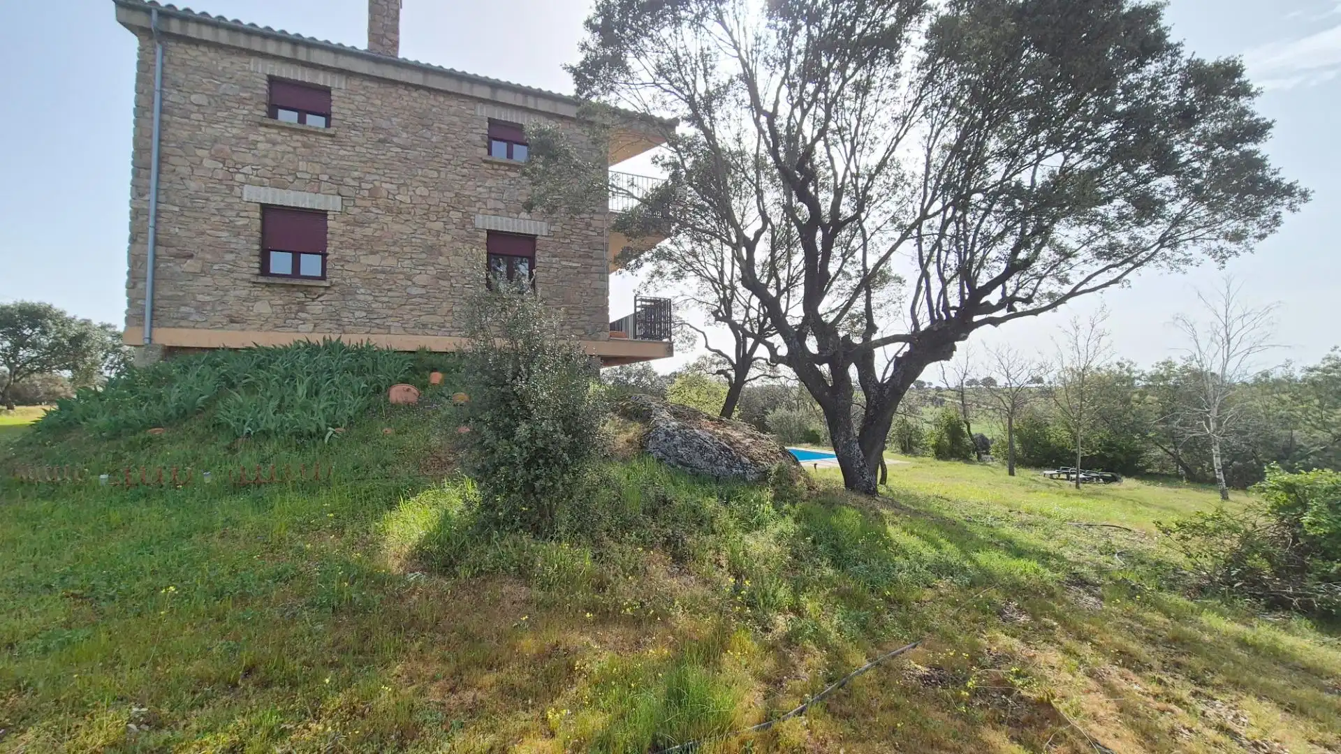 Vista exterior de Casa o chalet en venta en Cipérez con Piscina