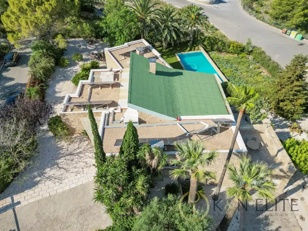 Exterior view of Houses for sale in Petrer  with Private garden and Swimming Pool