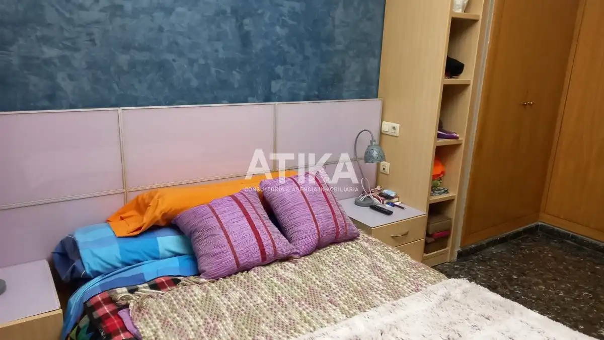 Bedroom of Flat for sale in Ontinyent  with Air Conditioner, Heating and Storage room