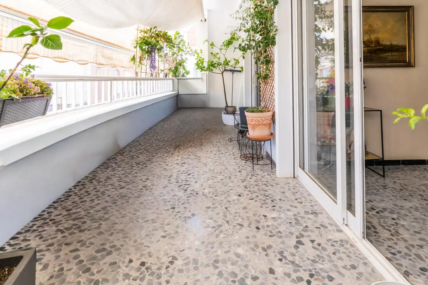 Terrace of Flat for sale in Santa Pola  with Air Conditioner, Terrace and Furnished