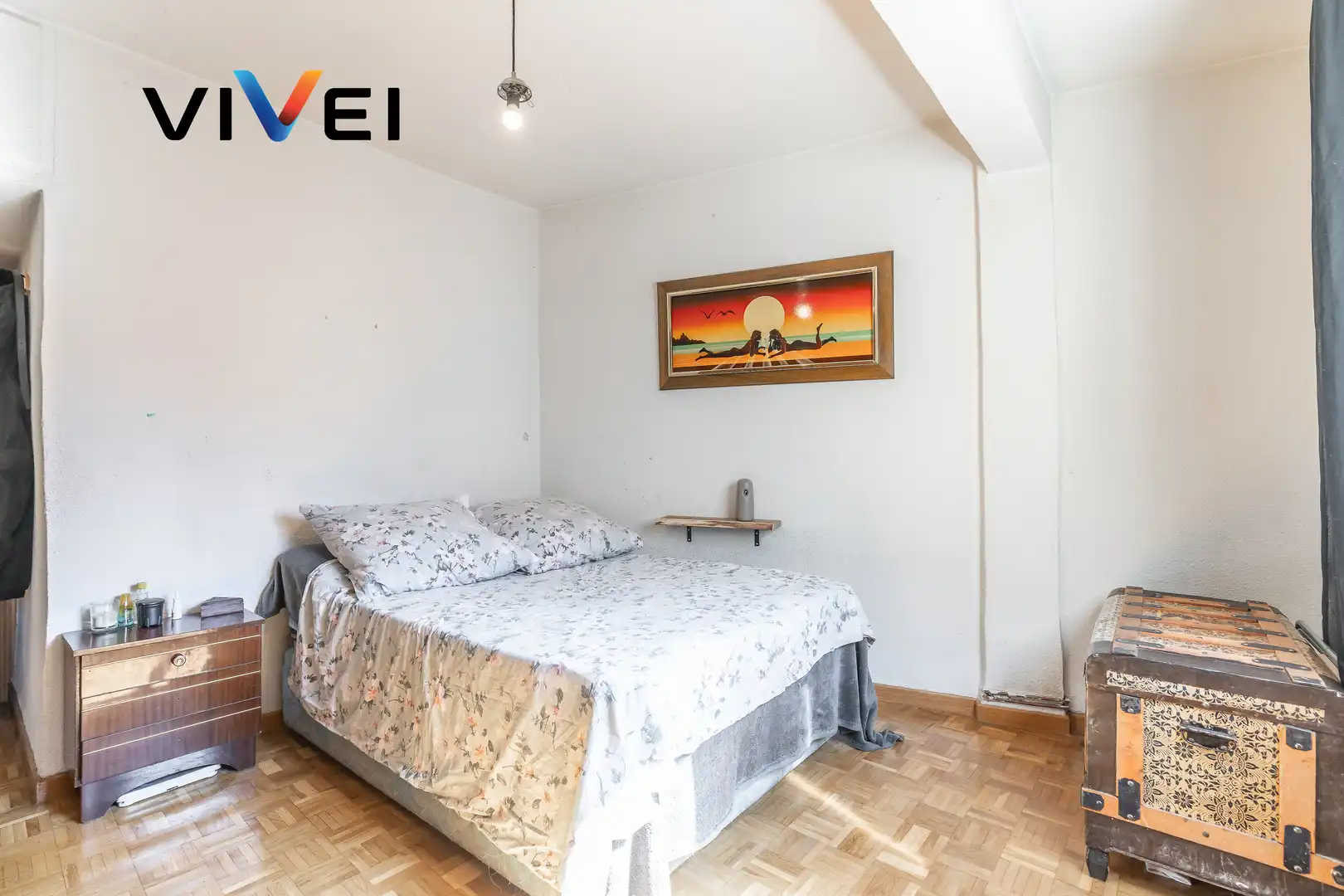 Bedroom of Flat for sale in Madrid  with Heating and Balcony