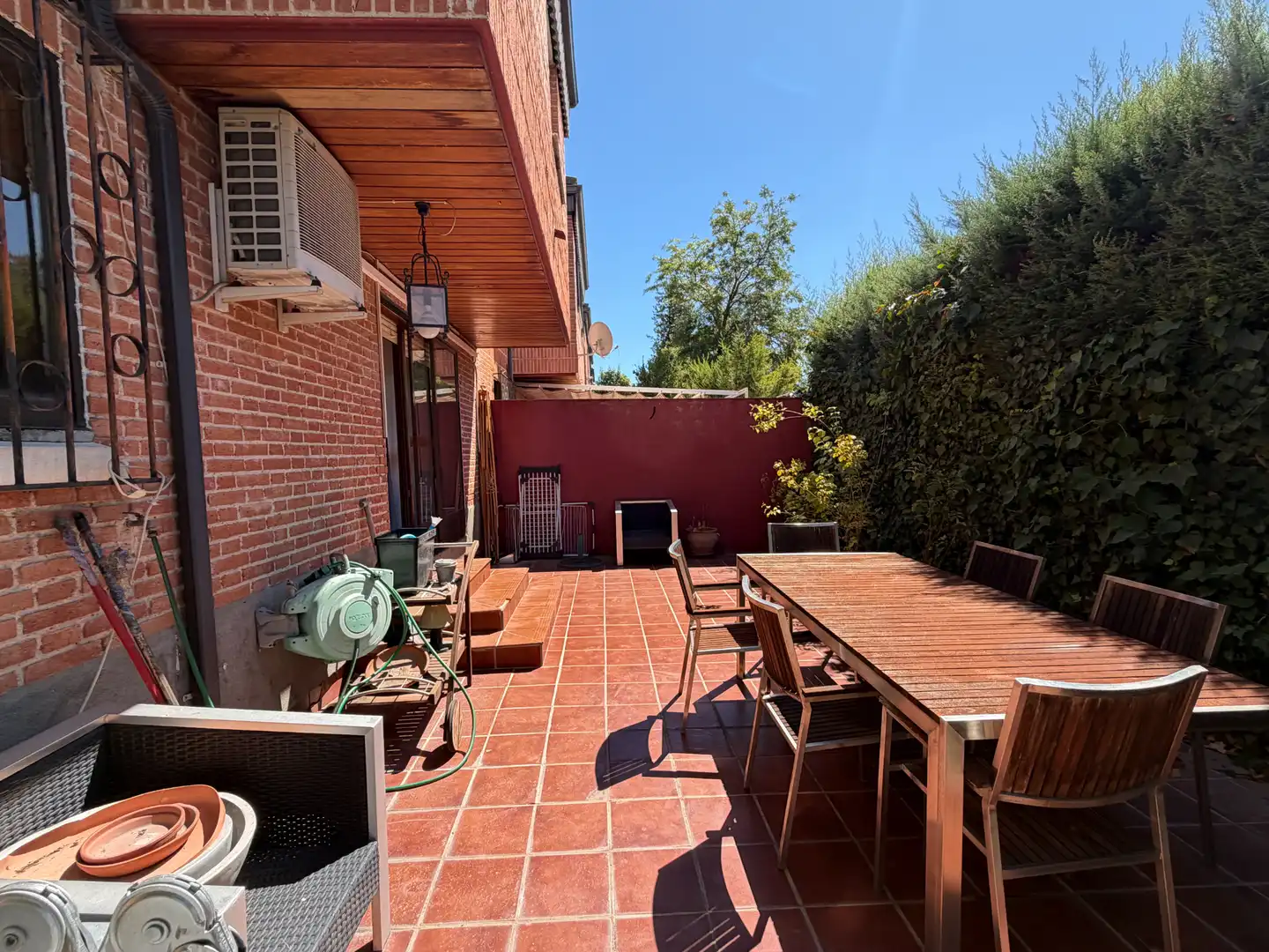 Terraza de Casa adosada en venta en Guadalajara con Calefacción