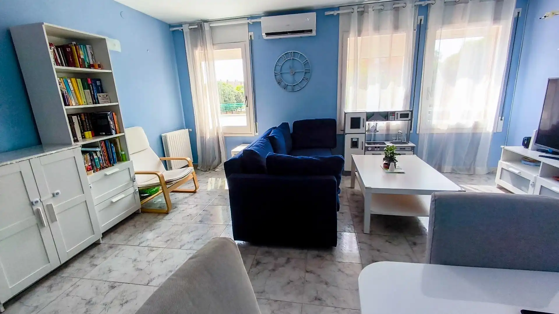 Sala d'estar de Pis en venda en Reus amb Aire condicionat, Calefacció i Moblat