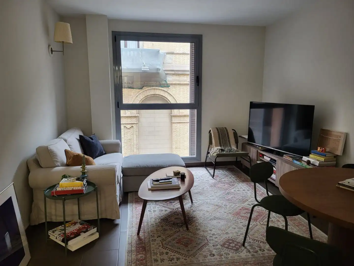 Wohnzimmer von Wohnung zur Miete in Barcelona mit Klimaanlage, Heizung und Abstellraum