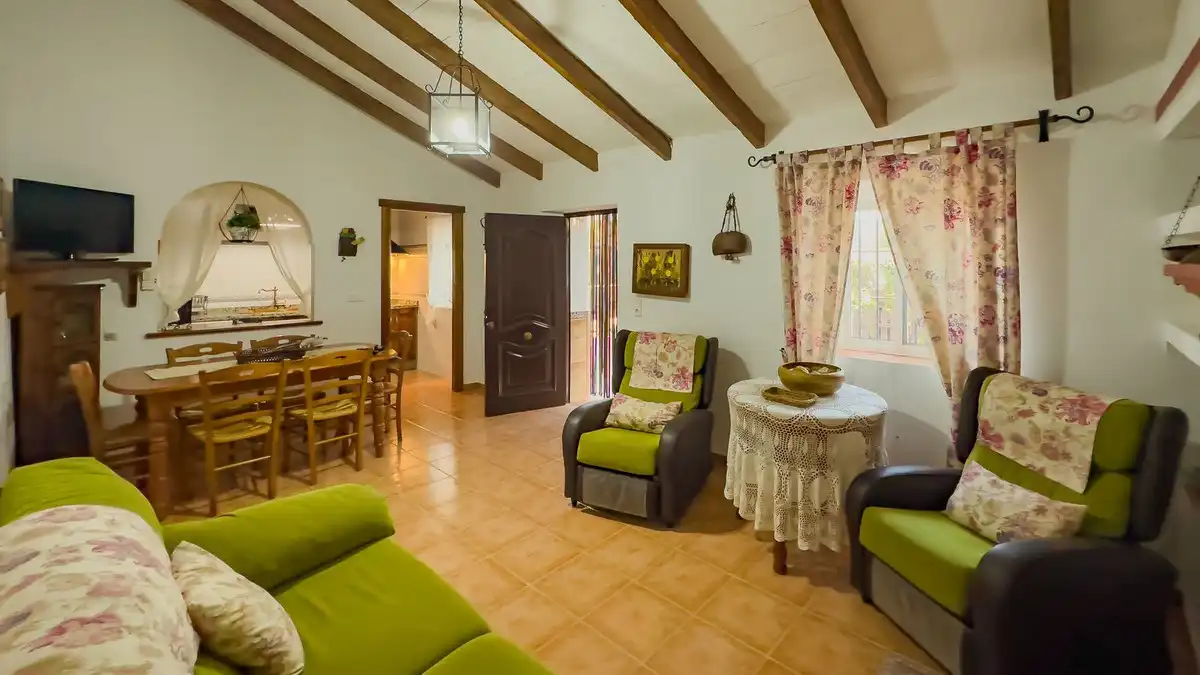 Sala de estar de Finca rústica en venta en Villanueva de la Concepción con Jardín privado, Terraza y Trastero