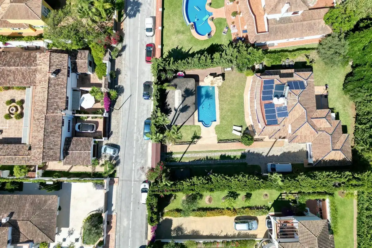 Außenansicht von Haus oder Chalet zum Verkauf in Mijas mit Klimaanlage, Heizung und Privatgarten
