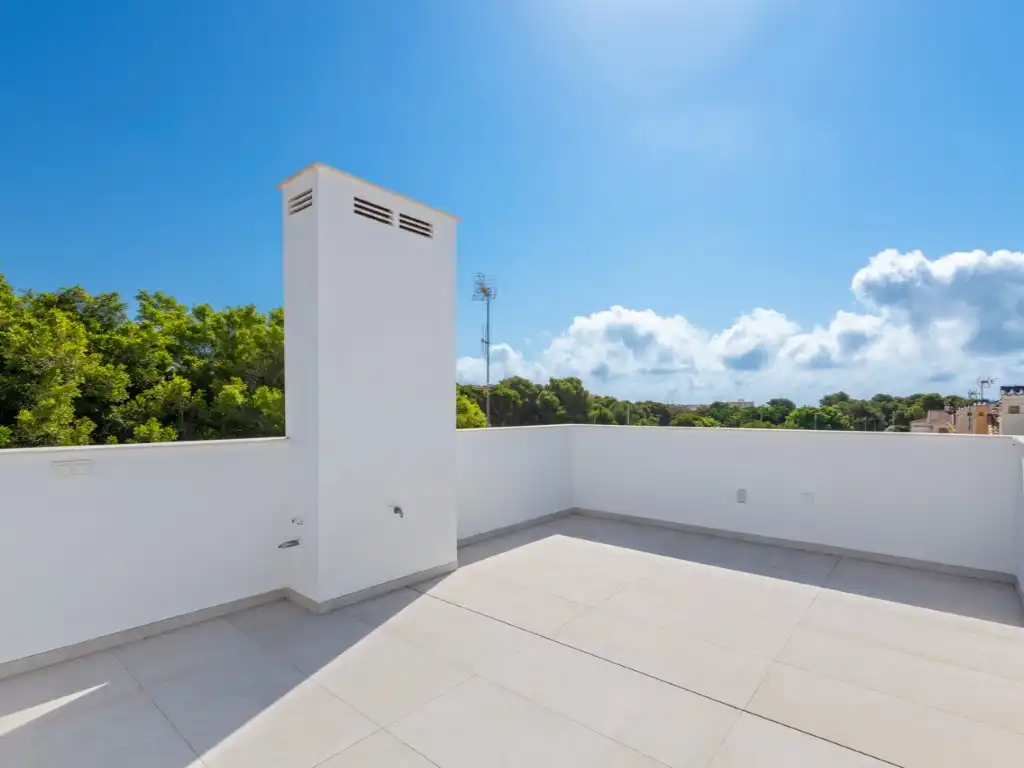 Terrassa de Casa o xalet en venda en Pilar de la Horadada amb Piscina
